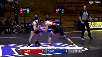 184 lbs Round 2 (4 Team) - Bradley Mayse, Grand Valley State vs Cole Glazier, St. Cloud State