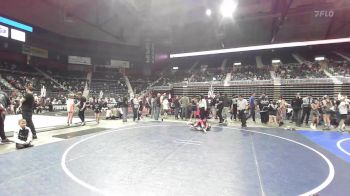 50 lbs Semifinal - Deklan Mondragon, Ravage WC vs Will VonRuden, Terry Wrestling Club