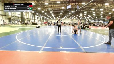 126 lbs Round Of 64 - Justice Collins, NC vs Hayden Trimm, GA