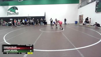 190 lbs Semifinal - Morgan Miller, Southwest Timberwolves Kids vs Audree Willess, Rockwall Training Center