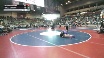 6A 125 lbs Quarterfinal - Milla Andrews, Fayetteville vs Bailey Sessions, Southwest