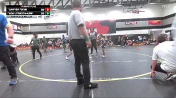 60 lbs 2nd Place Match - Sawyer Flynn, Legacy Elite Wrestling Club vs Levi Littleton-Kimp, Summerville Takedown