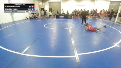 80 lbs Dustin Woodruff, Ohio vs Grayden Paris, Pennsylvania Blue