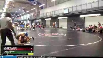 145 lbs Round 1 (6 Team) - Mason Sells, TN Misfits vs Lance Thacker, Backyard Brawlers