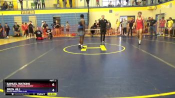 190 lbs Semifinal - Samuel Watkins, Next Level Training Academy vs Sron Hill, Maize Wrestling Club