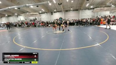 106 lbs Quarterfinal - Daniel Romero, Greeley Central vs Stockton Sharon, Fowler