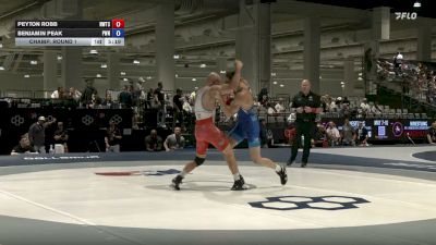 72 Finals kg Champ. Round 1 - Peyton Robb, Nebraska Wrestling Training Center vs Benjamin Peak, Position Wrestling/NYAC