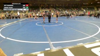 85 lbs Consi Of 8 #1 - Jett Manning, Barnsdall Youth Wrestling vs Linkin Yaunt, Cushing Tigers