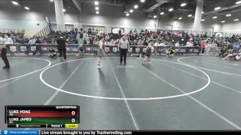 160 lbs Quarterfinal - Luke James, OH vs Luke Hoag, MN