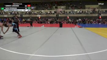 110 lbs Quarterfinal - Nate Peterson, Berge Elite Wrestling Academy vs Lennox Lundgren, Mankato