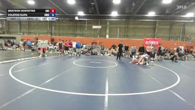 150 lbs Rr Rnd 7 - Grayson Hostetter, Kraken - BHSE vs Coleton Klipa, Sea-Monkey Round-Up - BHSE