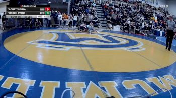 160 lbs Semifinal - Brock Evans, Waynesburg vs Lonzy Vielma, Connellsville