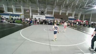 105 lbs Quarterfinal - Nox Obrien, Wasatch Wrestling Club vs Jagger Allred, Ridgeline Riverhawks