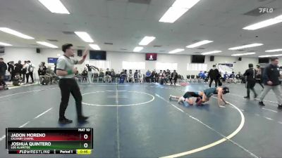 113 lbs Cons. Round 1 - Jadon Moreno, Calvary Chapel vs Joshua Quintero, Los Alamitos
