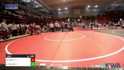 49 lbs Consi Of 4 - Brian Smith, Sperry Wrestling Club vs James Duncan, Pin-King All Stars