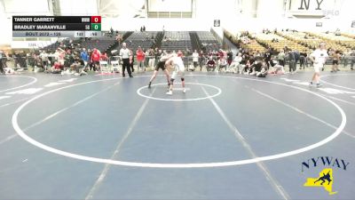 126 lbs Cons. Round 6 - Bradley Maranville, 518 Grapplers vs Tanner Garrett, Warrior Warehouse Wrestling