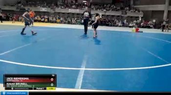 70 lbs Quarterfinals (8 Team) - Jace Riemersma, Worthington vs Isaiah Brunell, UNC (United North Central)