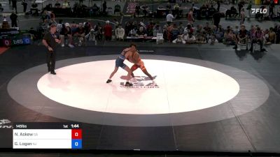 145 lbs Semis - Nathaniel Askew, Georgia vs Gabriel Logan, New Jersey