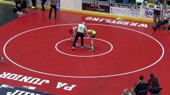 110 lbs Consi Of 32 #1 - Killian Neel, Trinity vs Benjamin Thomson, West Allegheny