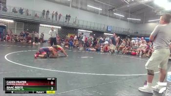 152 lbs Quarters & 1st Wb (16 Team) - Caden Prater, Backyard Brawlers vs Isaac Reece, Team Palmetto