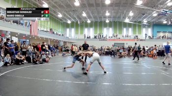 126 lbs Round 3 (4 Team) - Sebastian Gonzalez, Gladiator Punishers vs Mario Dibella, Applied Pressure
