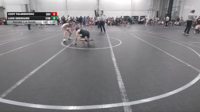 106 lbs Round 1 (4 Team) - Luke Eberhard, Xtreme Team vs Cody Palmientero, South Side WC Blue
