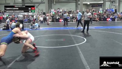 126 lbs Cons. Round 1 - Adryn Carter, Maize vs Jackson Carmitchel, Bobcat WC