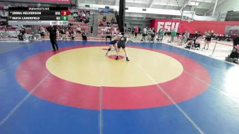180 lbs Cons. Round 3 - Maya Landefeld, Misericordia vs Emma Helverson, Delaware Valley