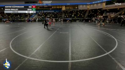 138 lbs Prelim - Makai Smalley, Odessa vs Hunter Kasperbauer, Fort Dodge