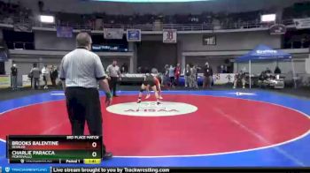 1A-4A 132 3rd Place Match - Charlie Paracca, Montevallo vs Brooks Balentine, Deshler