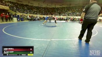 5A-157 lbs Cons. Round 1 - Josh Gesell, Grove vs Blake Hurt, Sapulpa