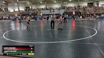 95 lbs Semifinal - Joseph Blazek, SDWA vs Jack Howard, Elite Wrestling Academy