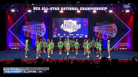 Stingray Allstars Marietta - UV [2026 L4.2 Senior - Medium Day 2] 2026 NCA All-Star National Championship