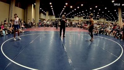 157 lbs Round 4 (6 Team) - Gian Parrish, PWC vs Keith Brown, Mississippi WC
