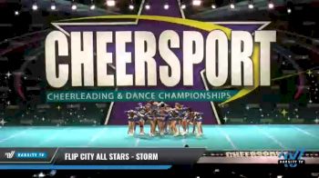 Flip City All Stars - Storm [2021 L2 Youth - Small - B Day 2] 2021 CHEERSPORT National Cheerleading Championship