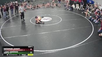 60 lbs Placement (4 Team) - Laken Anderson, Ninety Six vs Nathanael Kanagy, Palmetto State Wrestling Academy