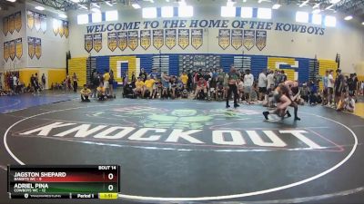 144 lbs Quarters & Wb (16 Team) - Jagston Shepard, Bandits WC vs Adriel Pina, Cowboys WC