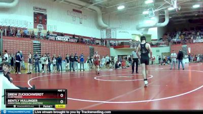 120 lbs Champ. Round 1 - Drew Zuckschwerdt, Club Madison vs Bently Hullinger, Greentown Wrestling (Eastern)