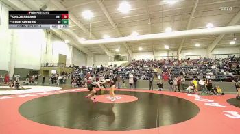 120 lbs Cons. Round 4 - Chloe Sparks, Uintah vs Josie Spencer, Northridge