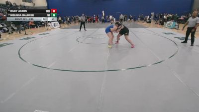 235 lbs Cons. Round 1 - Melissa Baldree, James W. Robinson vs Riley Akers, Radford