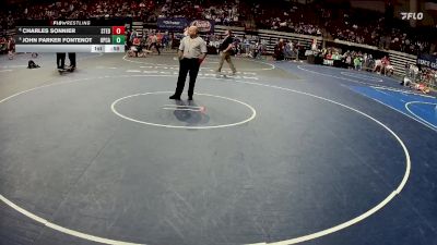 D 3 285 lbs Cons. Round 2 - Charles Sonnier, St. Edmund vs John Parker Fontenot, Opelousas Catholic