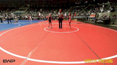 60 lbs Quarterfinal - Madison Vigil, Black Fox Academy vs Nara Jackson, Greater Heights Wrestling