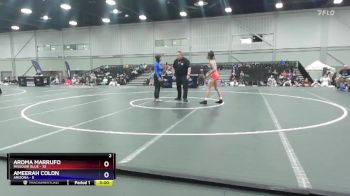 110 lbs Placement Matches (16 Team) - Aroma Marrufo, Missouri Blue vs Ameerah Colon, Arizona