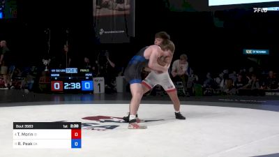 132 lbs Final - Treygen Morin, ID vs Rhett Peak, OK