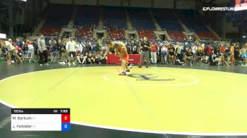 160 lbs Rnd Of 128 - Michael Bartush, Connecticut vs Jeremiah Feddeler, Florida