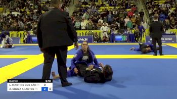 LARISSA MARTINS DOS SANTOS vs ALEXIA SOUZA ARANTES 2024 World Jiu-Jitsu IBJJF Championship