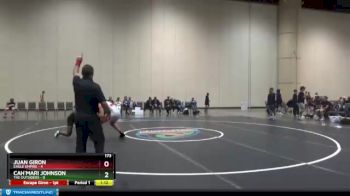 173 lbs Placement Matches (16 Team) - Cah`Mari Johnson, The Outsiders vs Juan Giron, Eagle Empire