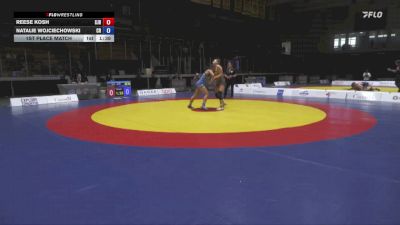 61kg 1st Place Match - Reese Kosh, Saskatoon Junior Huskies vs Natalie Wojciechowski, Coast RTC