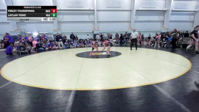 105 lbs Round Robin 2 - Finley Fourspring, Backyard Barbies vs Laylah Yoho, Valkyrie Girls WC-Girls