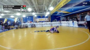 112-120 lbs Cons. Round 3 - Jason Soesbe, Team Barracuda vs Jacob Friedland, Canes Wrestling Club